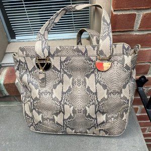 Cole Haan Generously proportioned Snakeskin Handbag